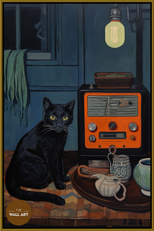 images/products/black_cat_and_radio_ii/black_cat and radio II_GOLD.jpg